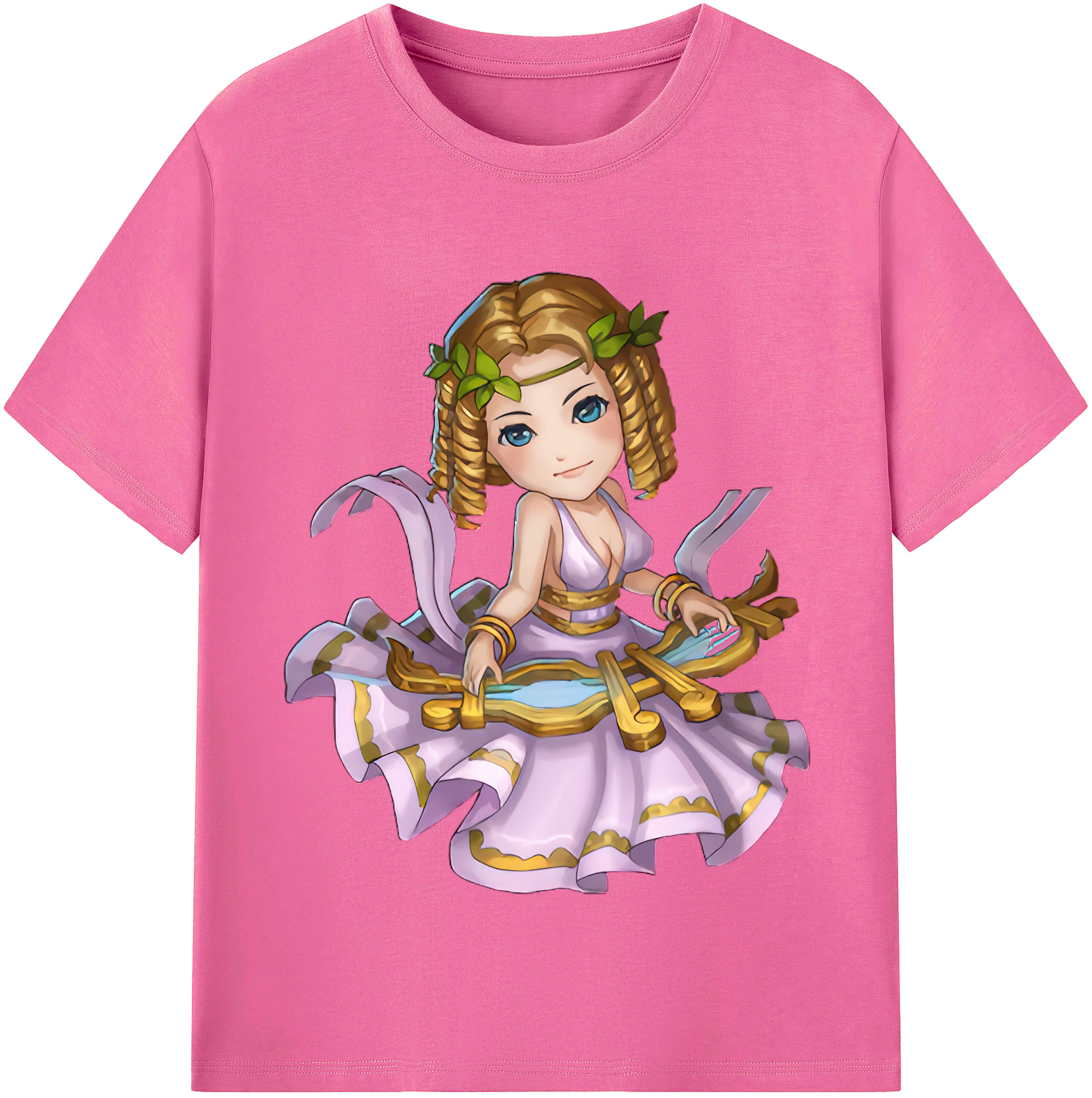 （画像用） リーグ・オブ・レジェンド League of Legends LOL レディースカジュアルプリントTシャツ（綿100％）
